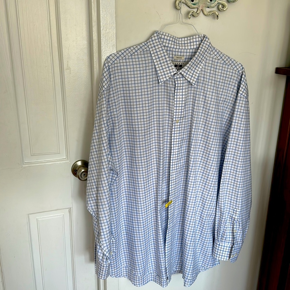 Joseph Aboud non iron regular cuff dress shirt